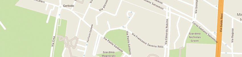 Mappa della impresa gigi formaggi e salumi di minichelli luigi a TORINO
