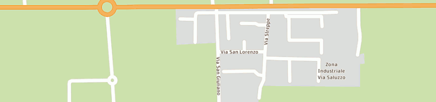 Mappa della impresa recos costruzioni snc a SAVIGLIANO