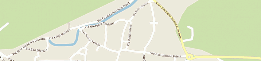 Mappa della impresa suore di san giuseppe a PEVERAGNO