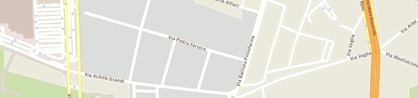 Mappa della impresa alpeat di allocco vittorio e c sas a GRUGLIASCO