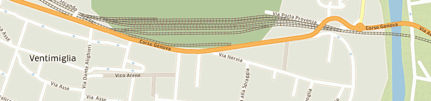 Mappa della impresa cialdini srl a VENTIMIGLIA