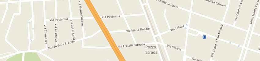 Mappa della impresa servicon sas di mosca davide e c a TORINO