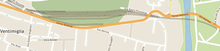 Mappa della impresa pappatico sandro a VENTIMIGLIA