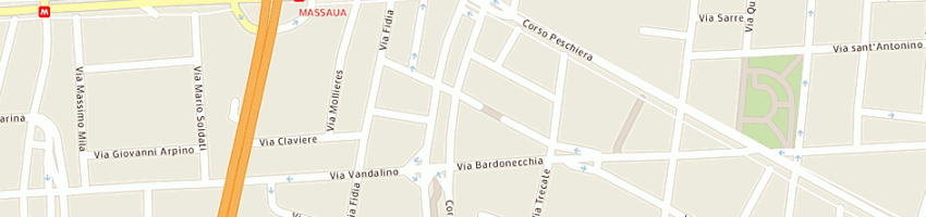 Mappa della impresa casamassima pasquale a TORINO