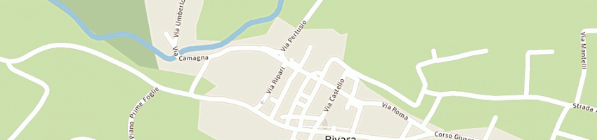 Mappa della impresa bar del portico di cordi' manuel a RIVARA