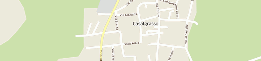 Mappa della impresa il chiodo fisso snc a CASALGRASSO
