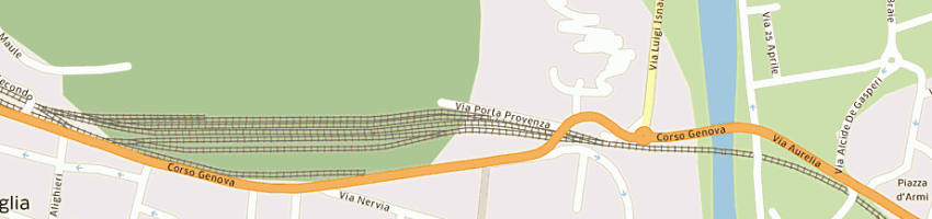 Mappa della impresa societa' grandi appalti spa a VENTIMIGLIA