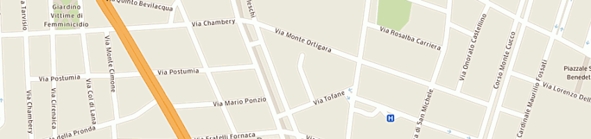 Mappa della impresa ca snc di capobianco e c a TORINO