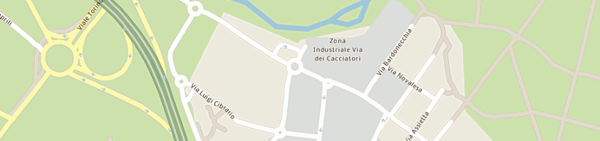 Mappa della impresa le delizie sas di cardillo francesca a NICHELINO