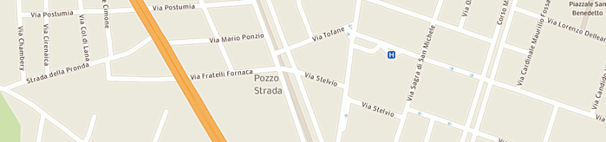 Mappa della impresa autorimessa centrale sas a TORINO