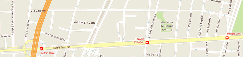 Mappa della impresa auditing di colonna r e c sas a TORINO