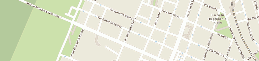Mappa della impresa affari usati sas di maurelli federica e c a VENARIA REALE