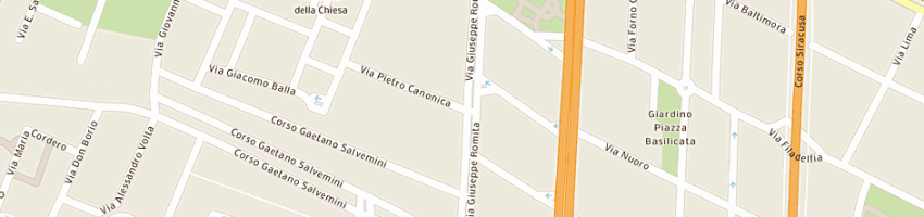 Mappa della impresa passamonte gianfranco a TORINO