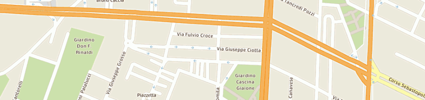 Mappa della impresa gival societa' semplice a TORINO