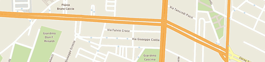 Mappa della impresa zv di zappia vincenzo sas a TORINO