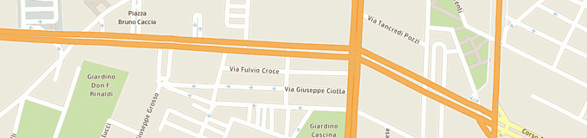 Mappa della impresa bar caffetteria la vecchia lira sas a TORINO