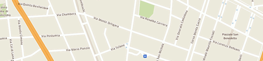Mappa della impresa bar milton a TORINO