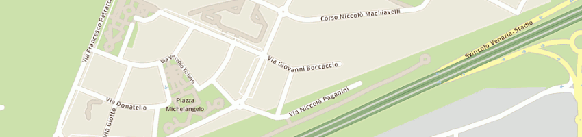 Mappa della impresa giudice daniele a VENARIA REALE