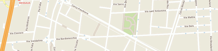 Mappa della impresa blessing sas di rapetti antonio a TORINO
