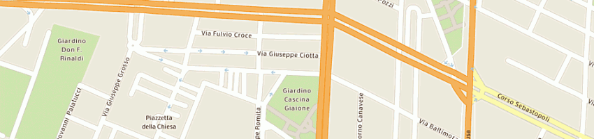 Mappa della impresa litho art new (srl) a TORINO