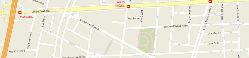 Mappa della impresa hydac spa a TORINO