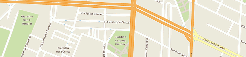 Mappa della impresa jamie's nail art studio di andrea horvath a TORINO