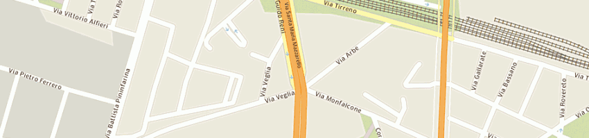 Mappa della impresa fbi di occhetti bruno a TORINO