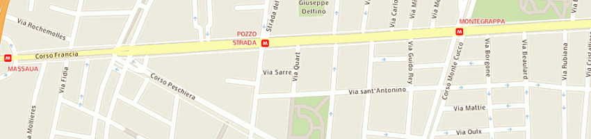 Mappa della impresa srl barama a TORINO