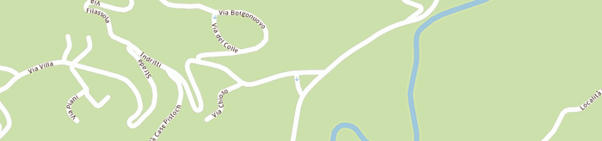 Mappa della impresa ristorante buasca di gastaldi piera e c - sas a SAN COLOMBANO BELMONTE