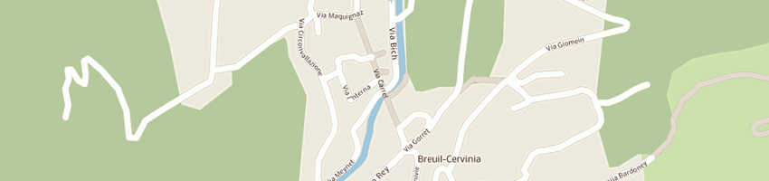 Mappa della impresa mani di brocherel claudio e c snc a VALTOURNENCHE