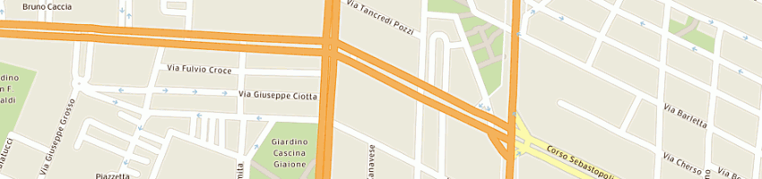 Mappa della impresa effegi torino societa' semplice a TORINO