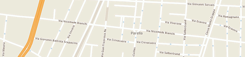 Mappa della impresa diamante snc di prota fulvio e pastorini maria silvia a TORINO
