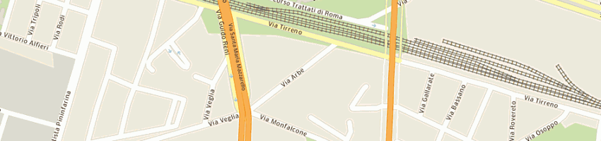 Mappa della impresa data sas di pocchiola viter roberto e c a TORINO