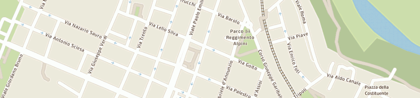Mappa della impresa garbaccio renzo a TORINO