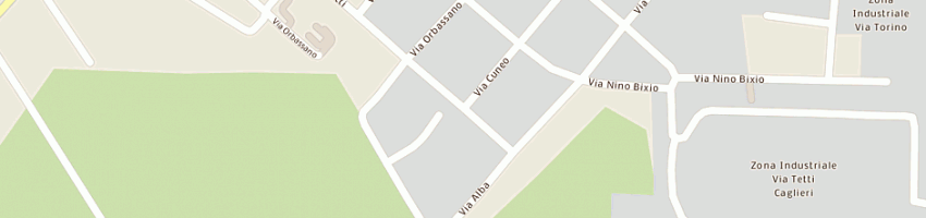 Mappa della impresa fasano snc a VINOVO