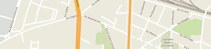 Mappa della impresa maed di enrico defilippi e c sas a TORINO