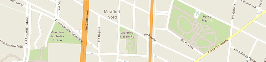 Mappa della impresa vizzeri dottor giandomenico a TORINO
