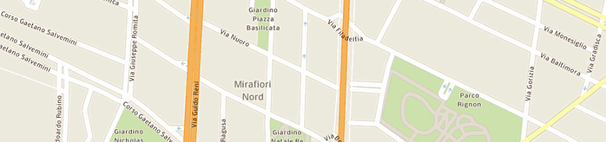 Mappa della impresa cor-car 4x4 sas a TORINO