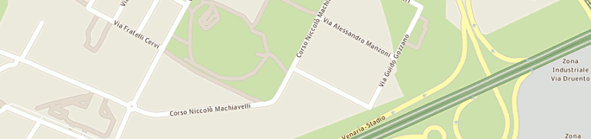 Mappa della impresa codonesu feliciano a VENARIA REALE