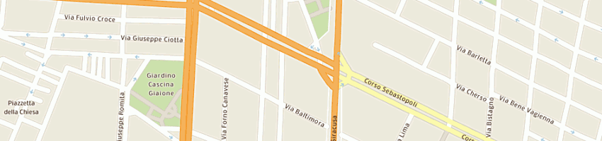 Mappa della impresa tron pier emilio a TORINO