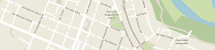 Mappa della impresa pizzuto giuseppe snc a VENARIA REALE