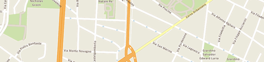 Mappa della impresa pizzetti pietro a TORINO