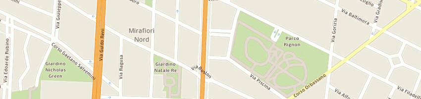 Mappa della impresa gioe a TORINO