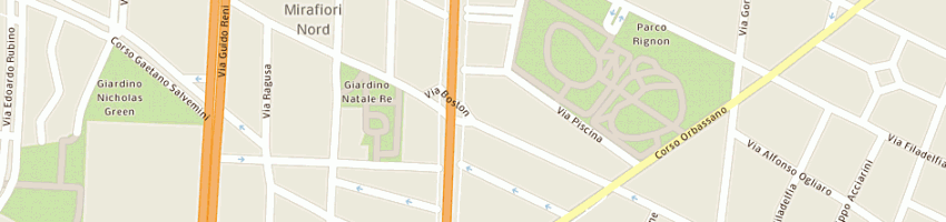 Mappa della impresa bar caffetteria bar a TORINO
