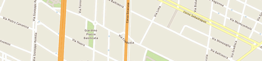 Mappa della impresa massaglia mario a TORINO