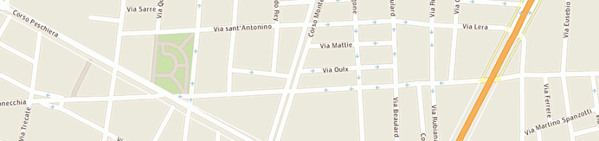 Mappa della impresa doria bruno a TORINO