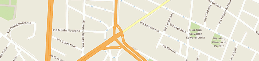 Mappa della impresa cisternino anna giuliana a TORINO