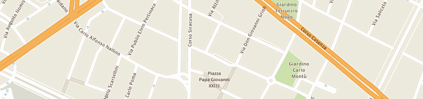 Mappa della impresa m a r incisioni sas di bonatto mario e c a TORINO