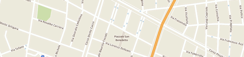 Mappa della impresa gialex sas di berno angelo e c a TORINO