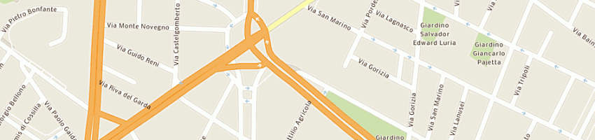 Mappa della impresa data sas di malabotta dott giuseppe e c a TORINO